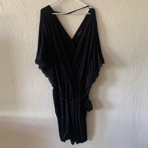 Black Lane Bryant Swimsuit Romper